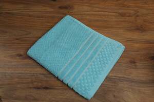 Pan Home Serene Soft Hand Towel Turquoise 50x90cm 550gsm