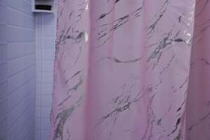 Pan Home Knox Shower Curtain Pink 180x180cm