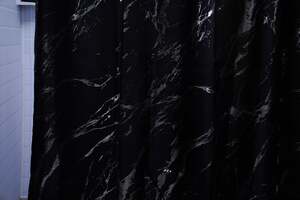 Pan Home Knox Shower Curtain Black 180x180cm