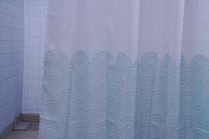 Pan Home Eagan Shower Curtain White 180x180cm