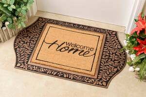 Pan Home Welcome Home Doormat Natural 55x86cm