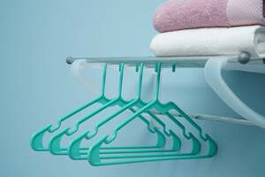 Pan Home Jeo S/10 Cloth Hanger Turquoise 41x23cm