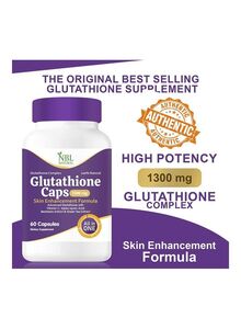 NBL Natural Advanced Glutathione Complex With Vitamin C, Skin Whitening 60 Capsules