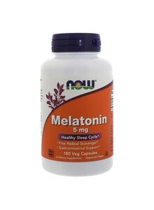 Now Foods Melatonin 5mg Dietary Supplement - 180 Capsules