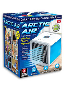 Generic Portable Personal Air Cooler 3000 BTU Grey/Blue/White