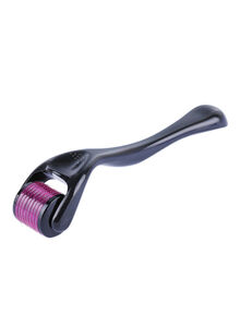 Generic 540 Micro Needle Derma Skin Roller Black/Pink 2.5millimeter