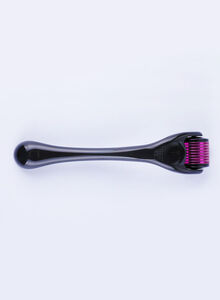 Generic 540 Micro Needle Derma Skin Roller Black/Pink 2.5millimeter
