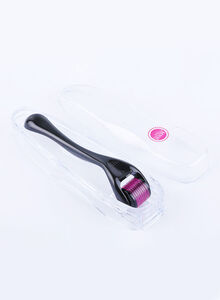 Generic 540 Micro Needle Derma Skin Roller Black/Pink 2.5millimeter