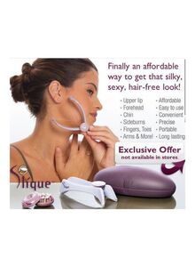 Generic Face And Body Hair Threading System Maroon/White