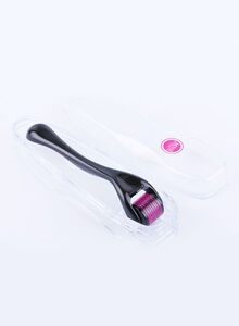 Generic 540 Micro Titanium Alloy  Needle Derma Skin Roller Black/Pink 0.25millimeter