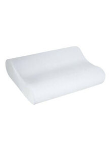 Generic Rectangular Memory Foam Pillow White