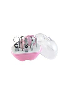 Generic Manicure And Pedicure Tool Kit Pink