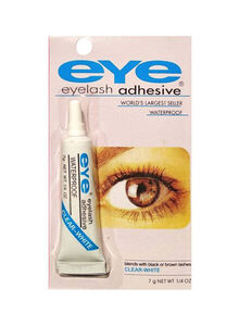 Eyelash Waterproof Adhesive شفاف/ أبيض