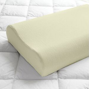 Generic Memory Foam Solid Pillow Memory Foam White