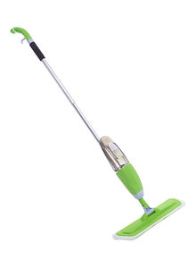 Generic Cleaning Spray Mop With Mop Pad Green/White/Silver