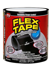 FLEX TAPE Strong Rubberized Waterproof Seal Tap Black