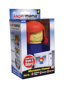 Generic Angry Mama Microwave Cleaner Blue/Red/Beige 50g