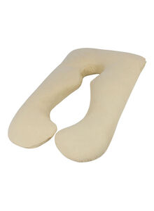 Generic Pregnancy Comfort 3 In 1 Body Pillow Cotton Beige