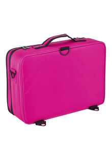 TGGT Makeup Brushes And Cosmetics Travel Organizers Pink