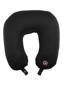 Generic U-Shape Air Cushion Neck Massager Black 780x110x100millimeter