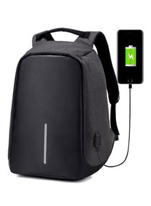 Generic Anti Theft Laptop Backpack Black