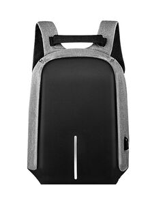 Generic Antitheft Backpack 20-30L Grey/Black