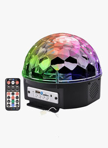 Generic Crystal Magic Ball LED Light Multicolour