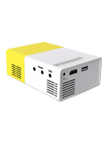 Generic YG-300 LCD Mini Portable Projector PROJ-1024-Y2 Yellow