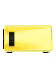 Generic YG-300 LCD Mini Portable Projector PROJ-1024-Y2 Yellow