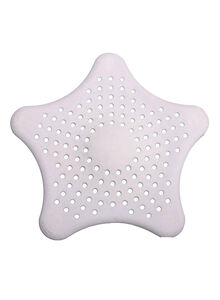 YupFun Anti-Clogging Starfish Drain Stoppers White Standard