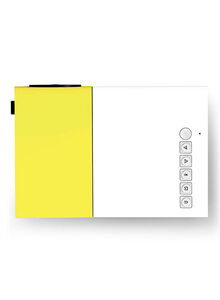 Generic QVGA LCD Projector 600 Lumens - US Plug YG-300 White/Yellow
