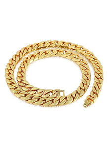 QiaoKai Alloy Hip Hop Iced Chain Necklace