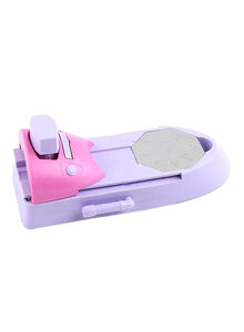 Generic Nail Art Stamping Machine Purple/Pink