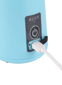Generic Portable Rechargeable Battery USB Juicer 380 ml 71693 Blue