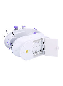 ANSELF Electric Sewing Machine 240V H16669UK White/Purple