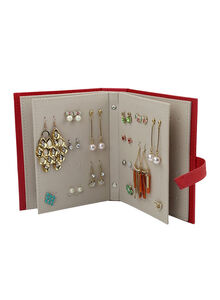 Generic Book Style Earrings Organizer Case