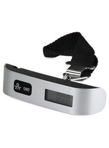 Generic Digital Luggage Electronic Scale Silver/Black