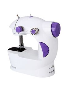 Generic Portable Electric Sewing Machine 2724450714154 White/Purple