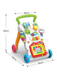 ibaby Baby Walker For Your Little One First Steps With Adjustable Screw For Adjusting Speed 42x34x46cm