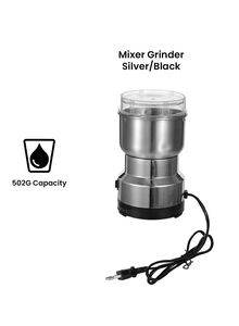 Generic Stainless Steel Multifunctional Mini Electric Grinder 502 g H2353 Silver/Black