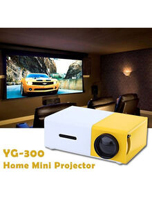 Generic LED Projector YG-300 Yellow/White