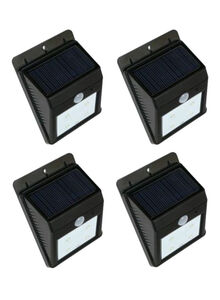 Beauenty 4 Pack Night Sensor Wall Light Black/White