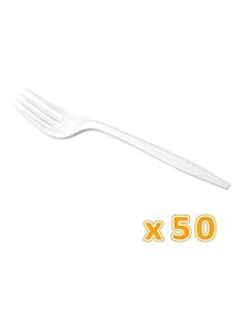 falcon 50-Piece Disposable Fork Set