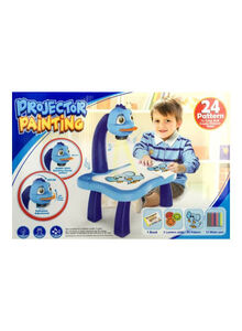 Generic Projector Painting Blue