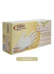 falcon Examination Natural Rubber Gloves