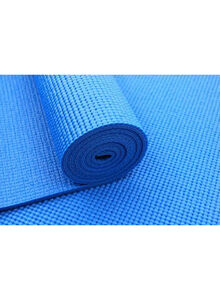 Generic Tasheng Sports Yoga Mat PVC 4mm Blue