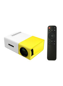 Generic SVGA Mini LED Projector 400 lm V2344US White/Yellow/Black