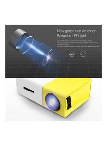 Generic SVGA Mini LED Projector 400 lm V2344US White/Yellow/Black