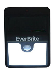 EverBrite Rechargeable Solar LED Lamp Black 16x13x7cmcentimeter