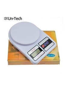 Sharpdo Digital Kitchen Weighing Scale PTD0014B White